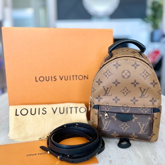 ❌SOLD❌Complete Louis Vuitton Palm Springs Mini w/ receipt - Picture 1 of 10
